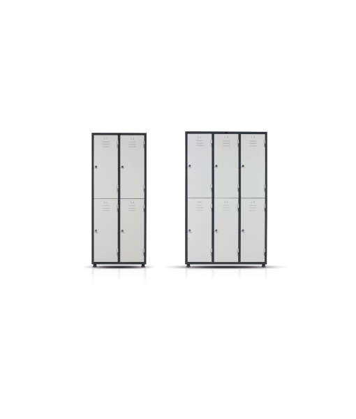 Poly Soyunma Dolabı 4 Ve 6 Kapaklı